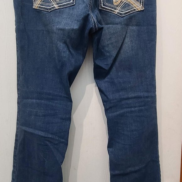 Indigo Blue Maternity Jeans - Picture 2 of 4